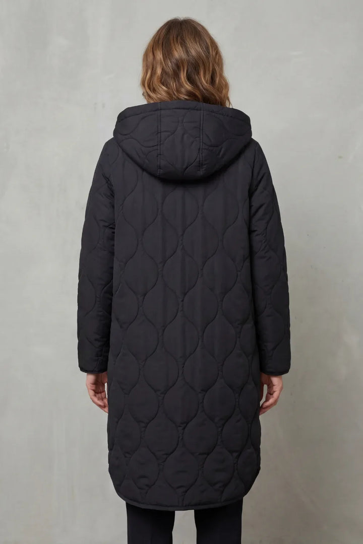 Manteau Long Matelassé Confortable