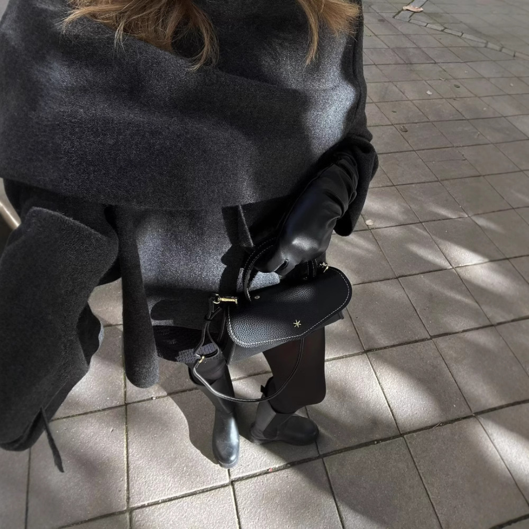 Manteau style cape élégant
