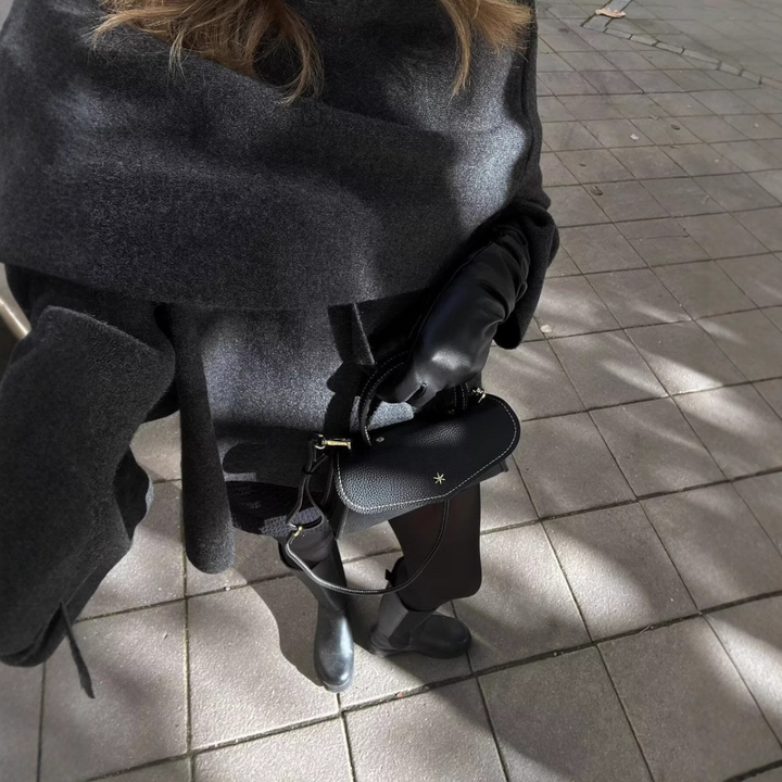 Manteau style cape élégant