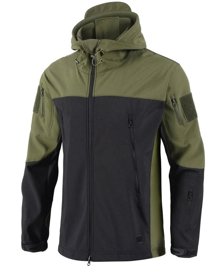 Manteau Technique à Capuche – Vert