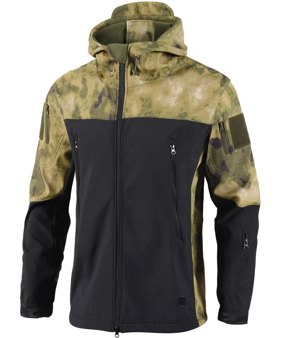 Manteau Technique à Capuche – Camouflage