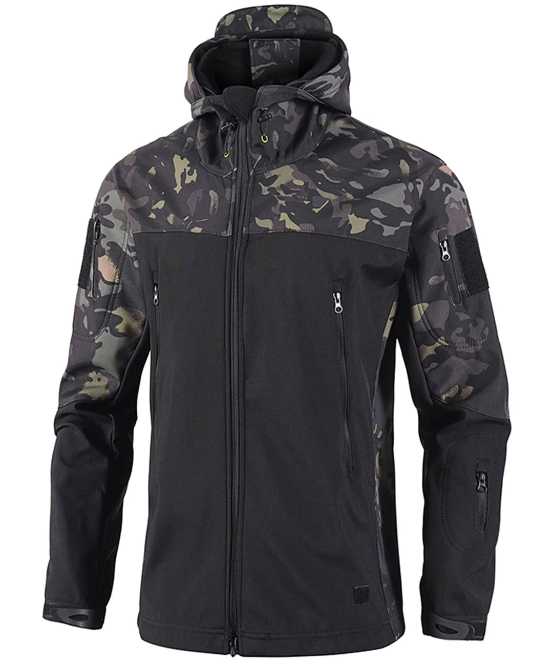 Manteau Technique à Capuche – Noir