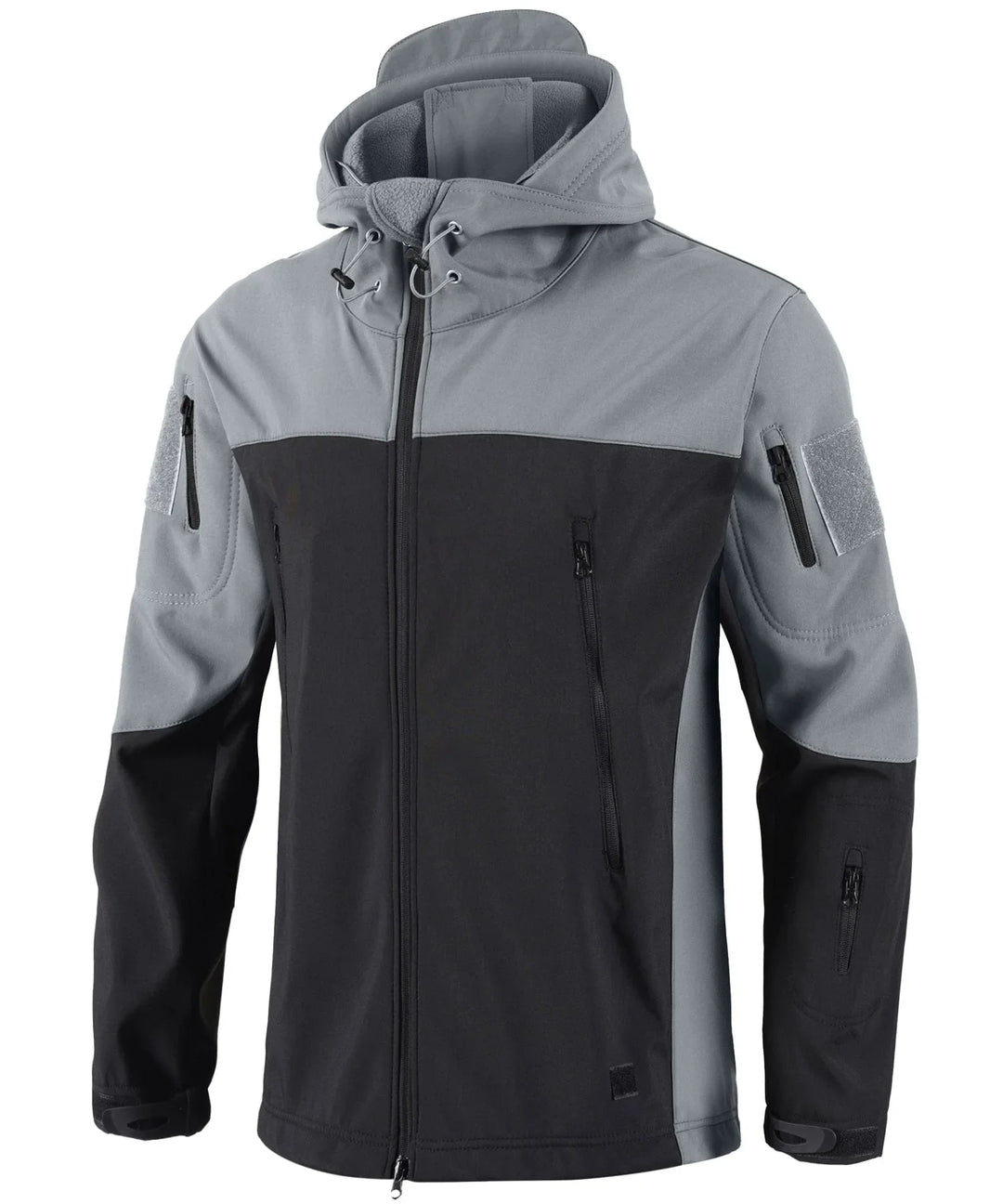 Manteau Technique à Capuche – Gris