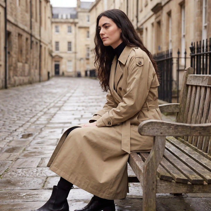 Manteau trench élégant