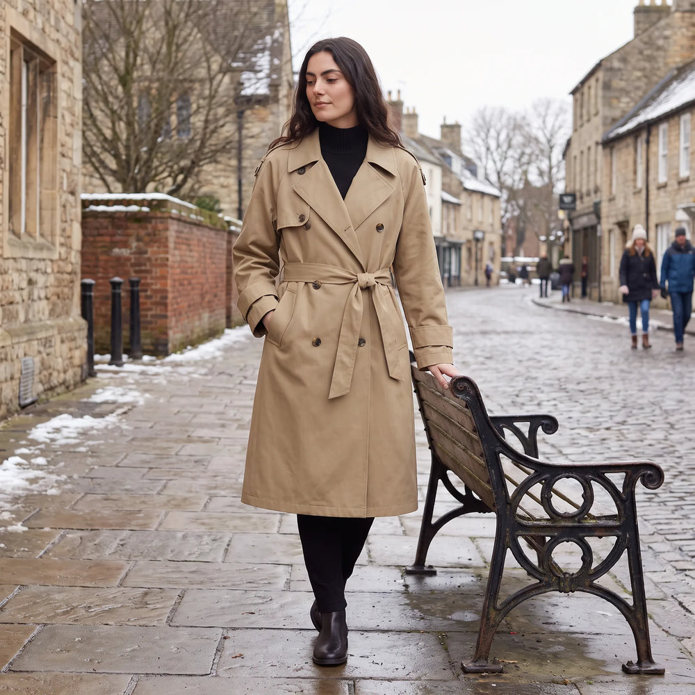 Manteau trench élégant