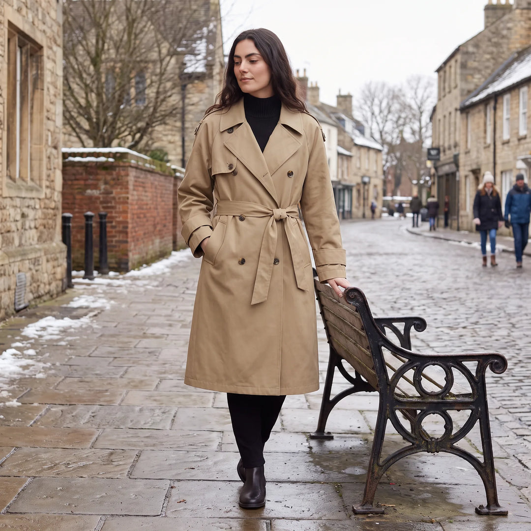 Manteau trench élégant