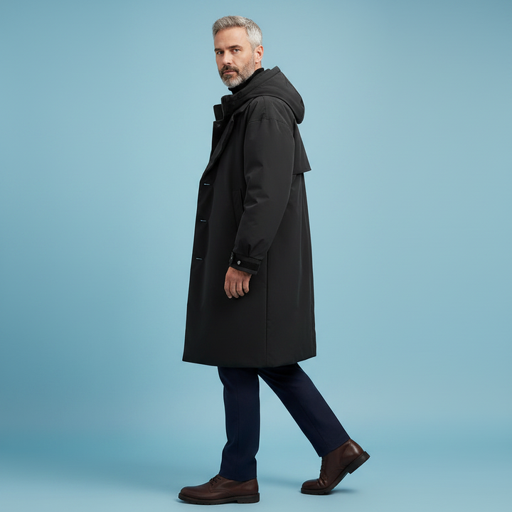 Manteau Urbain à Capuche Amovible