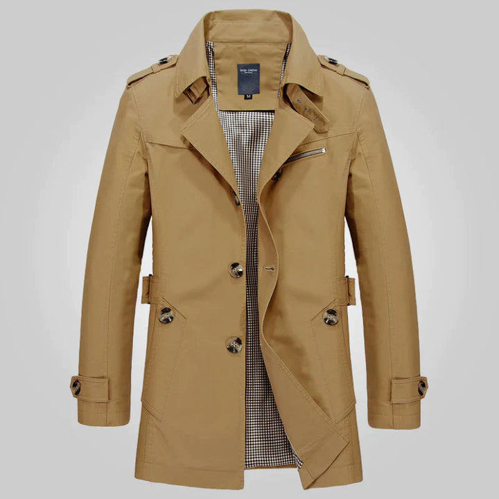 Manteau Homme de Mi-saison – Marron