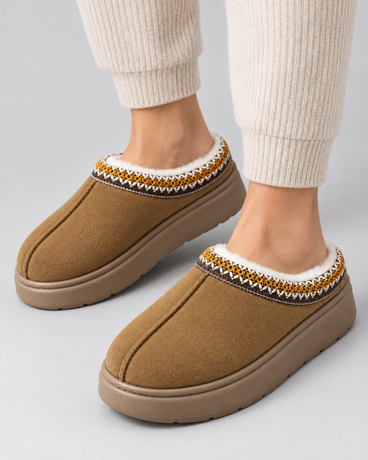 Mocassins d'Hiver à Plateforme