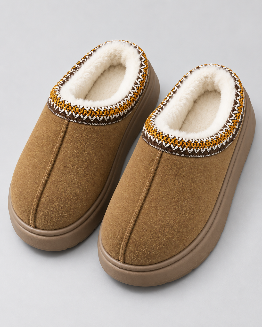 Mocassins d'Hiver à Plateforme