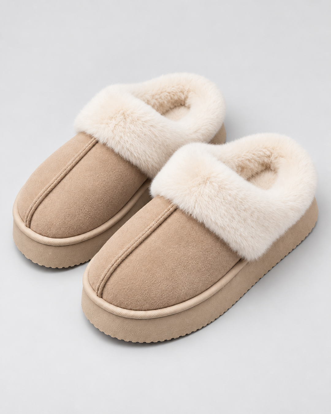 Mocassins Doublés à Plateforme