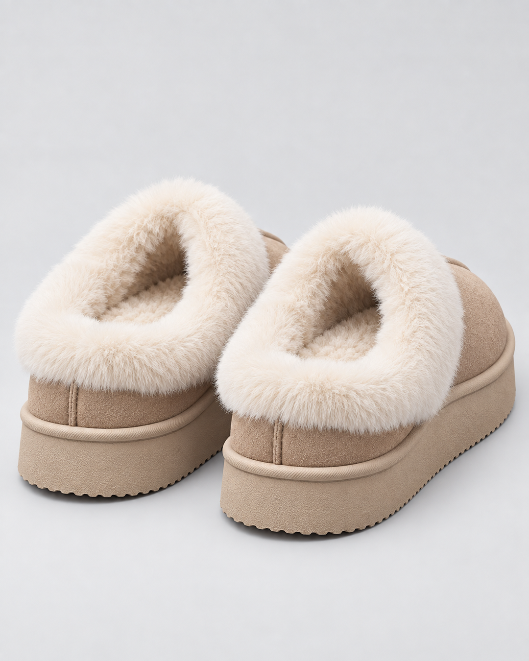 Mocassins Doublés à Plateforme