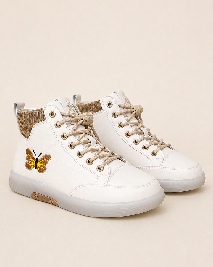 Bottines Montantes Style Urbain
