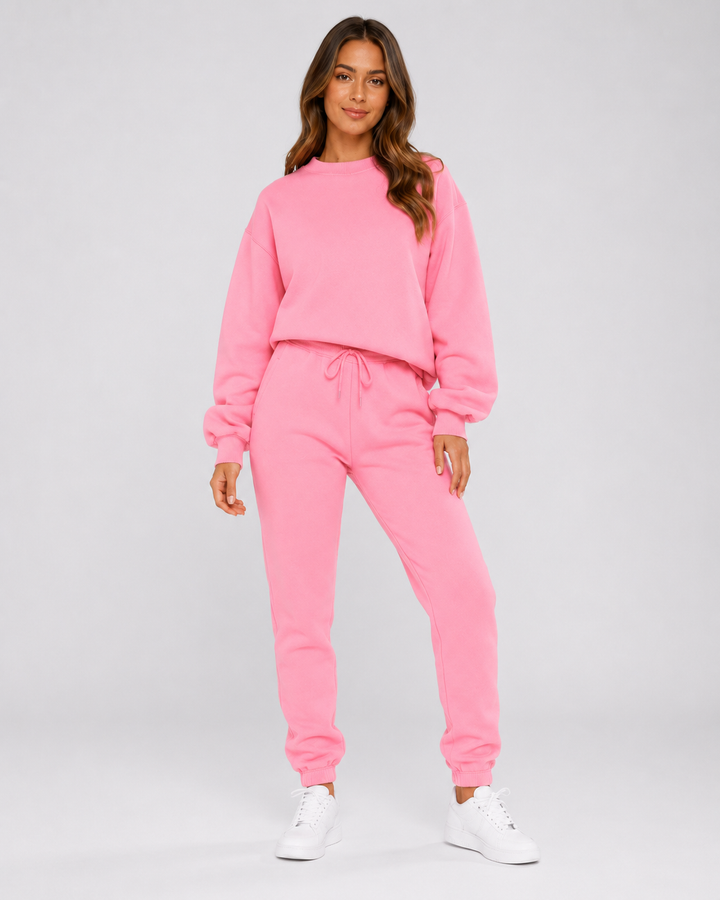 Ensemble Sweat et Pantalon – Rose