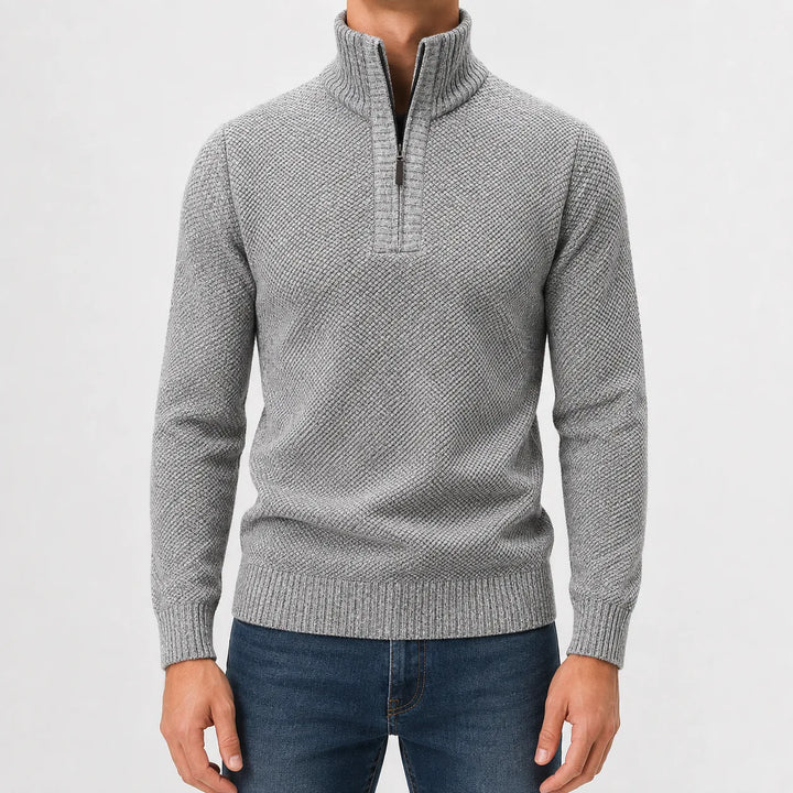 Pull Homme Essentiel Col Montant – Pierre