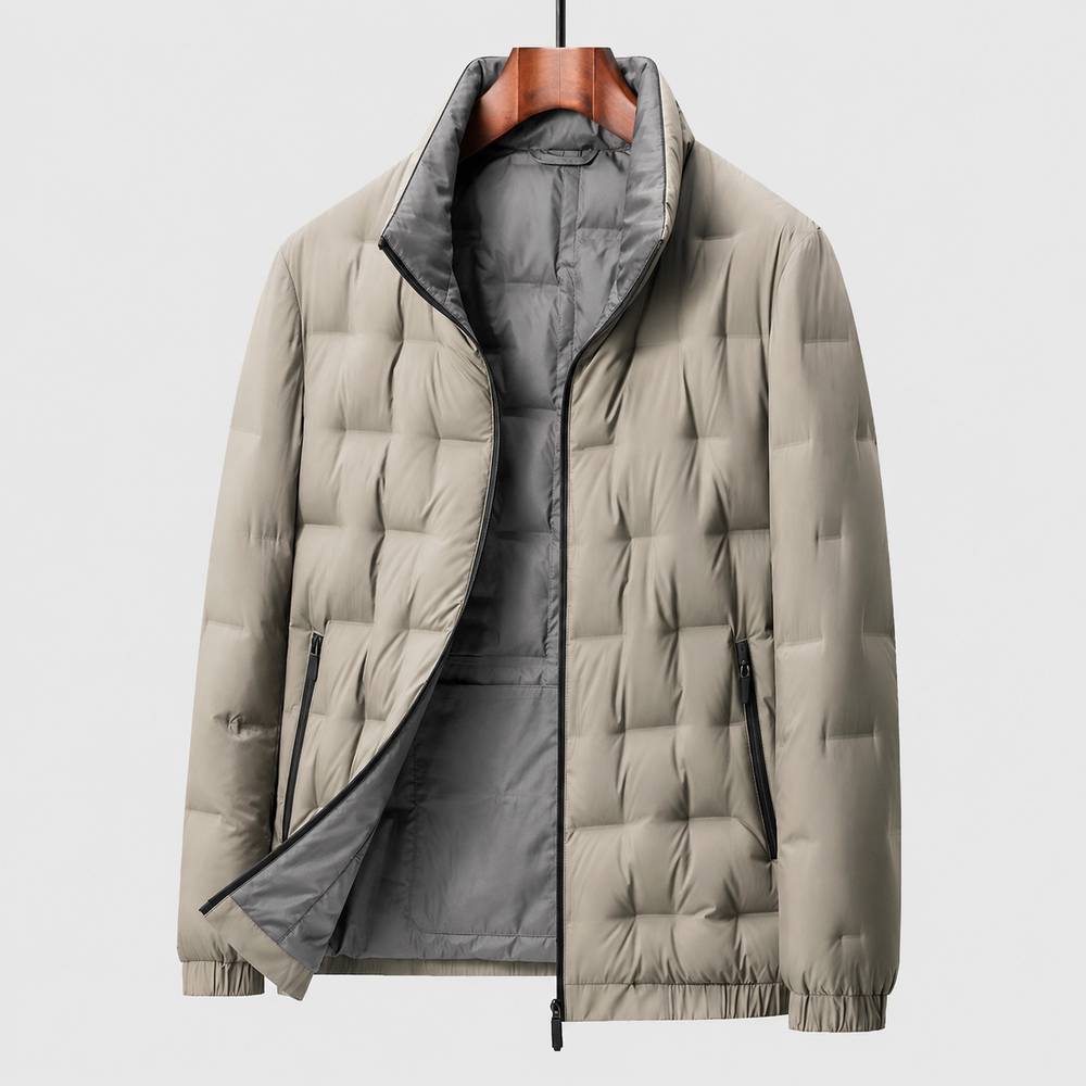 Veste Matelassée Légère pour Homme – Beige