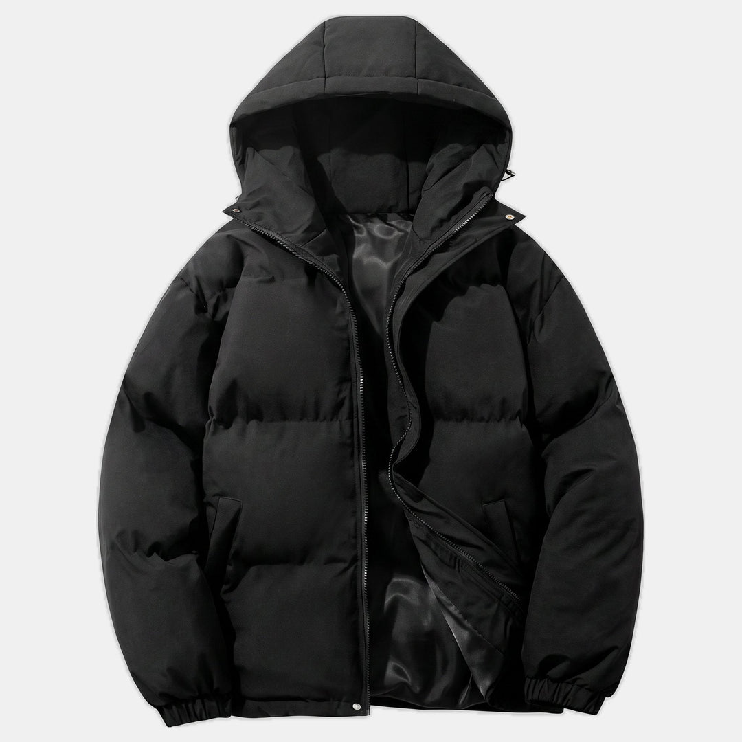 Veste Matelassée Style Urbain – Noir