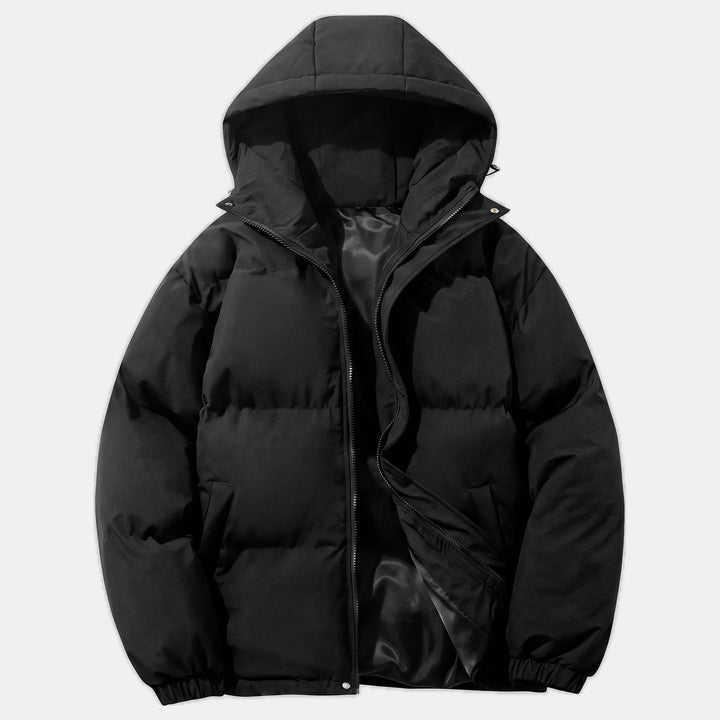 Veste Matelassée Style Urbain – Noir