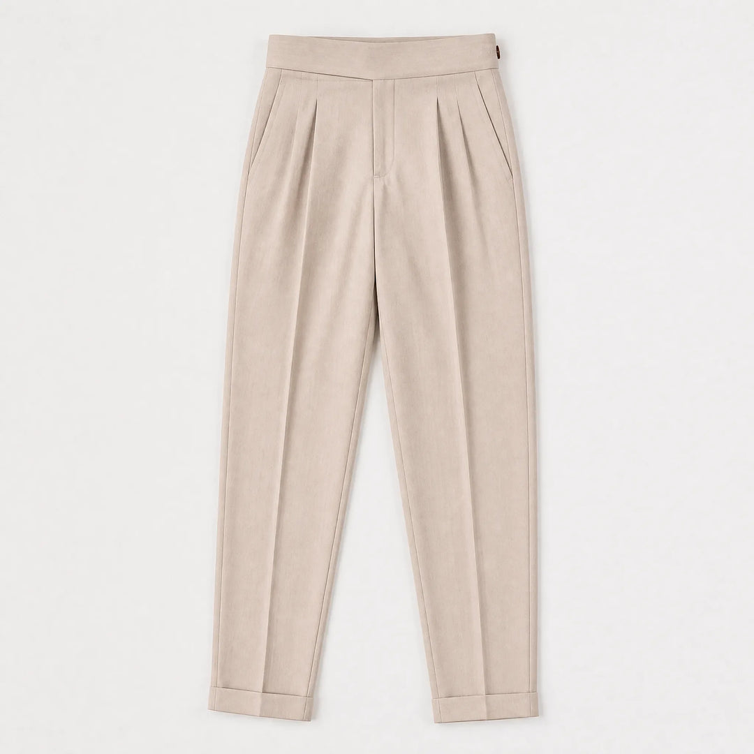 Pantalon Élégant à Pinces