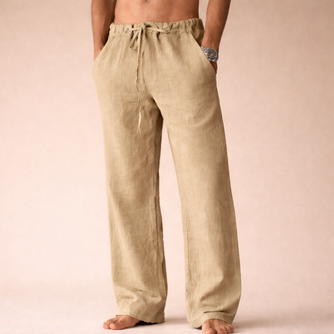 Pantalon Homme Fluide et Léger – Kaki