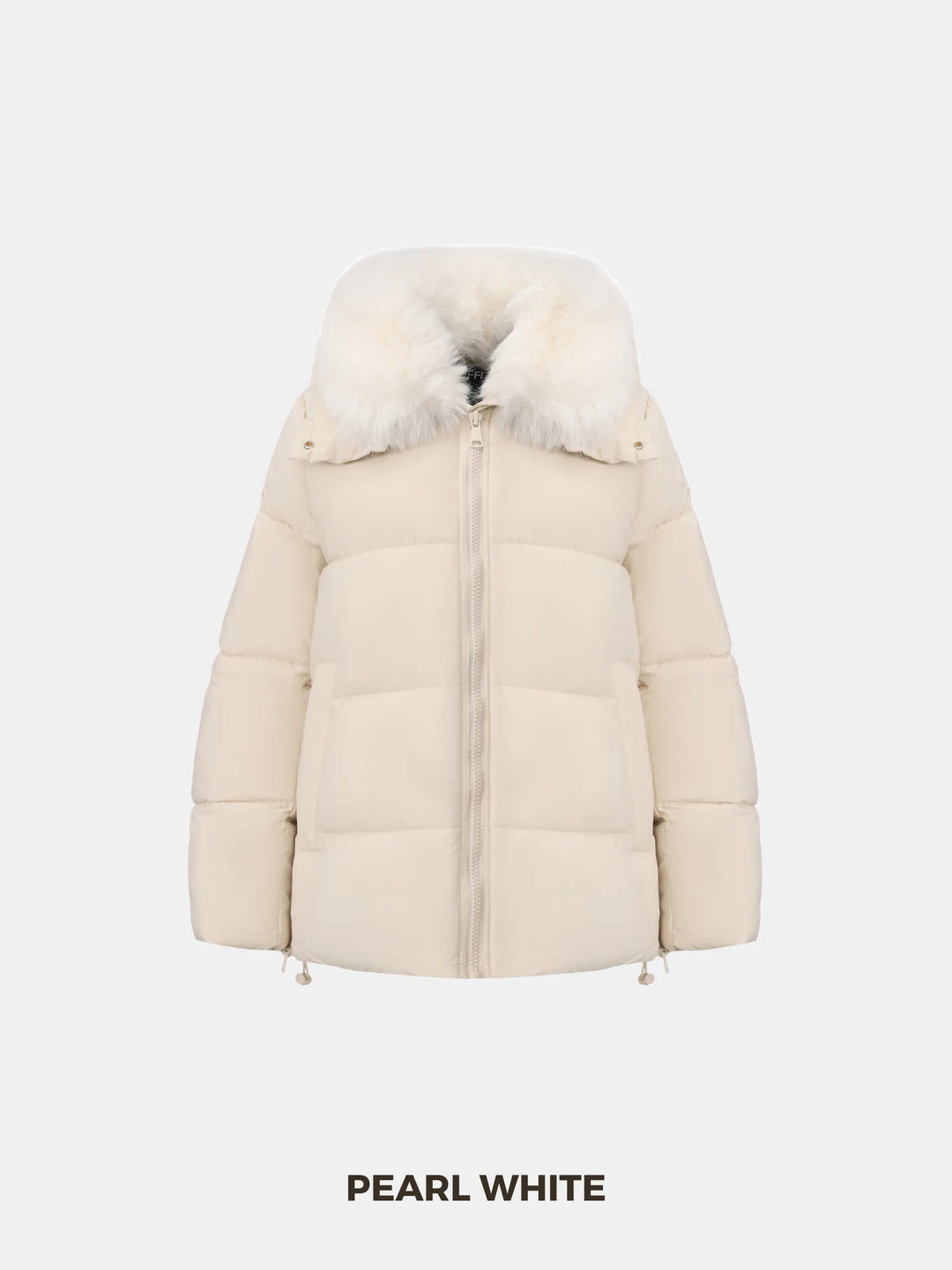 Veste Matelassée à Col Amovible – Parelwit