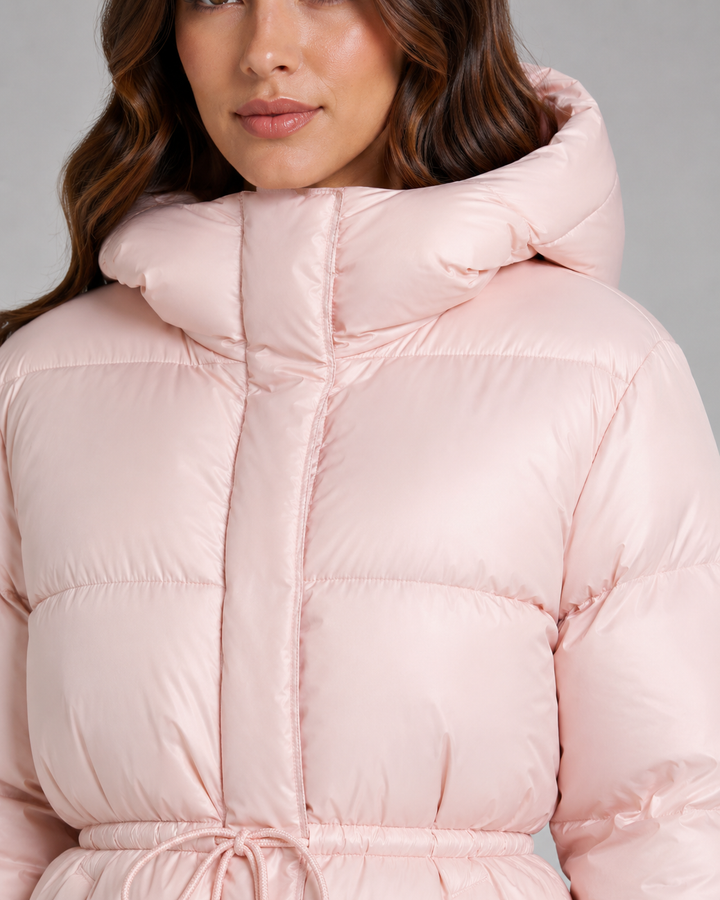 Veste Courte à Taille Cordon