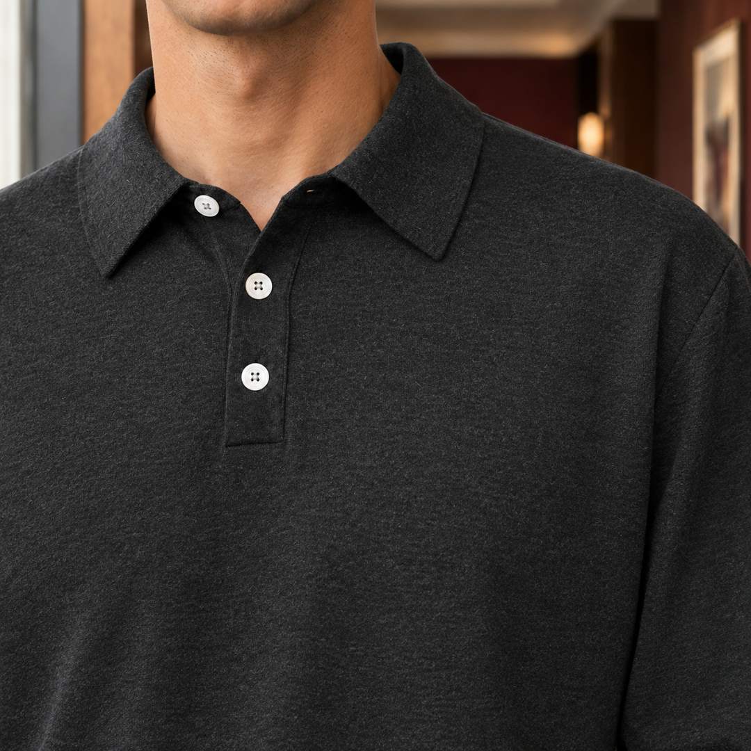 Polo Homme Manches Longues