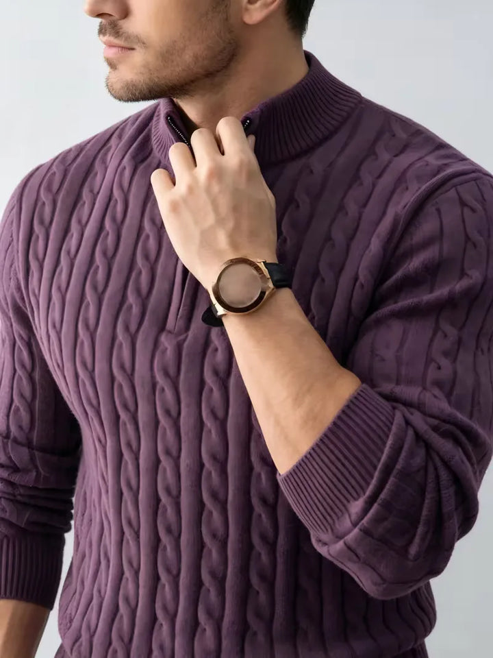 Pull à Col Zippé et Torsades