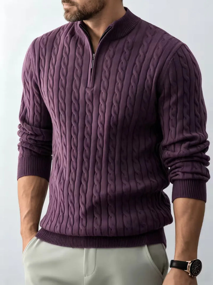 Pull à Col Zippé et Torsades