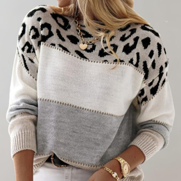 Pull Chic à Imprimé Animal