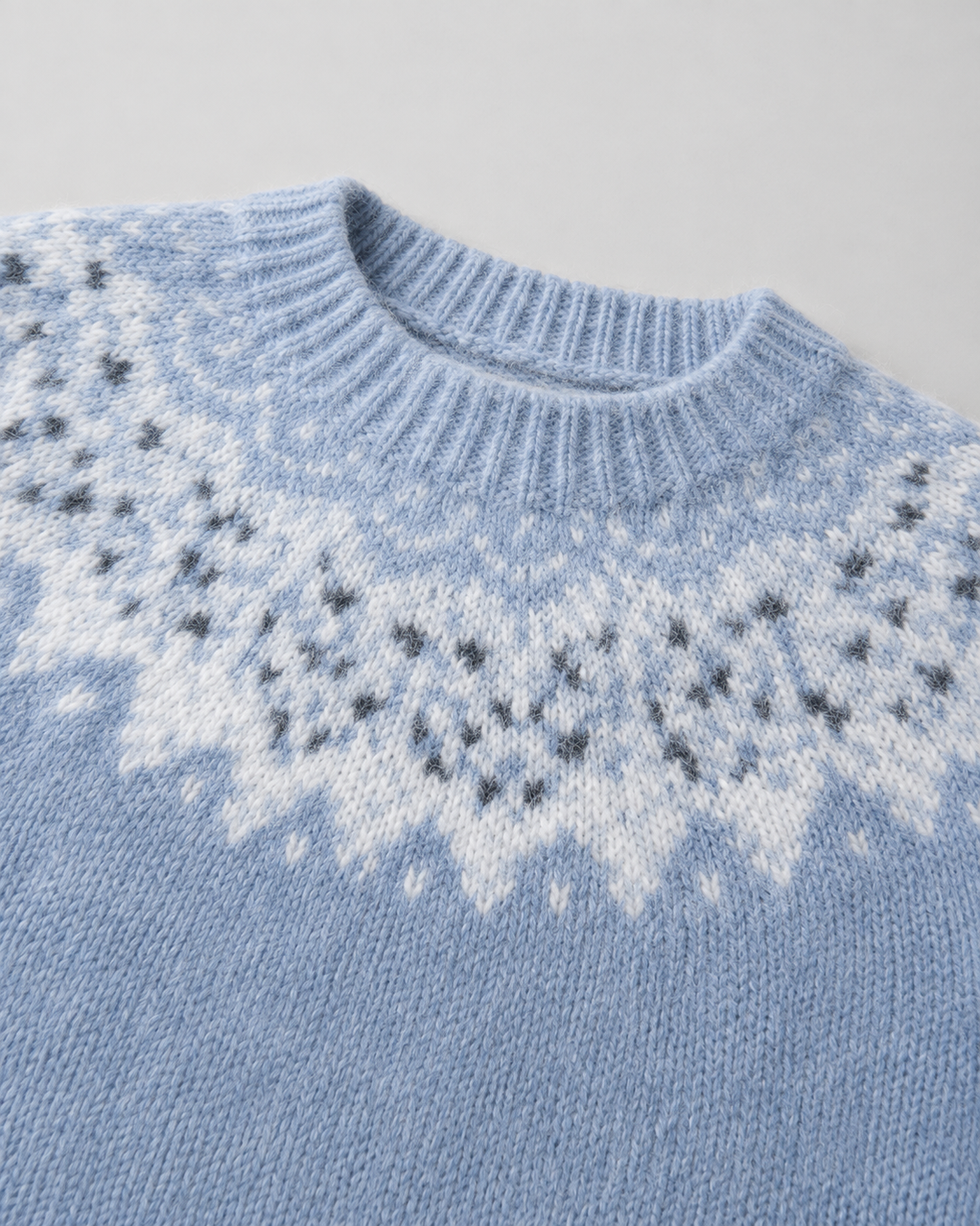 Pull Douillet à Motif Nordique