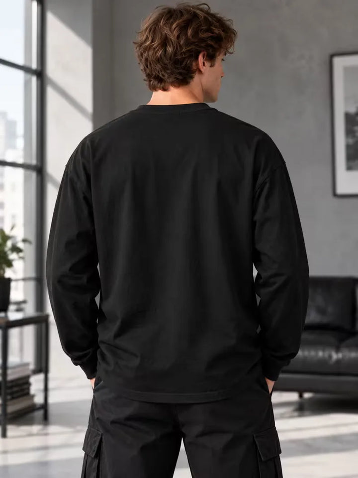 Pull Homme à Manches Imprimées