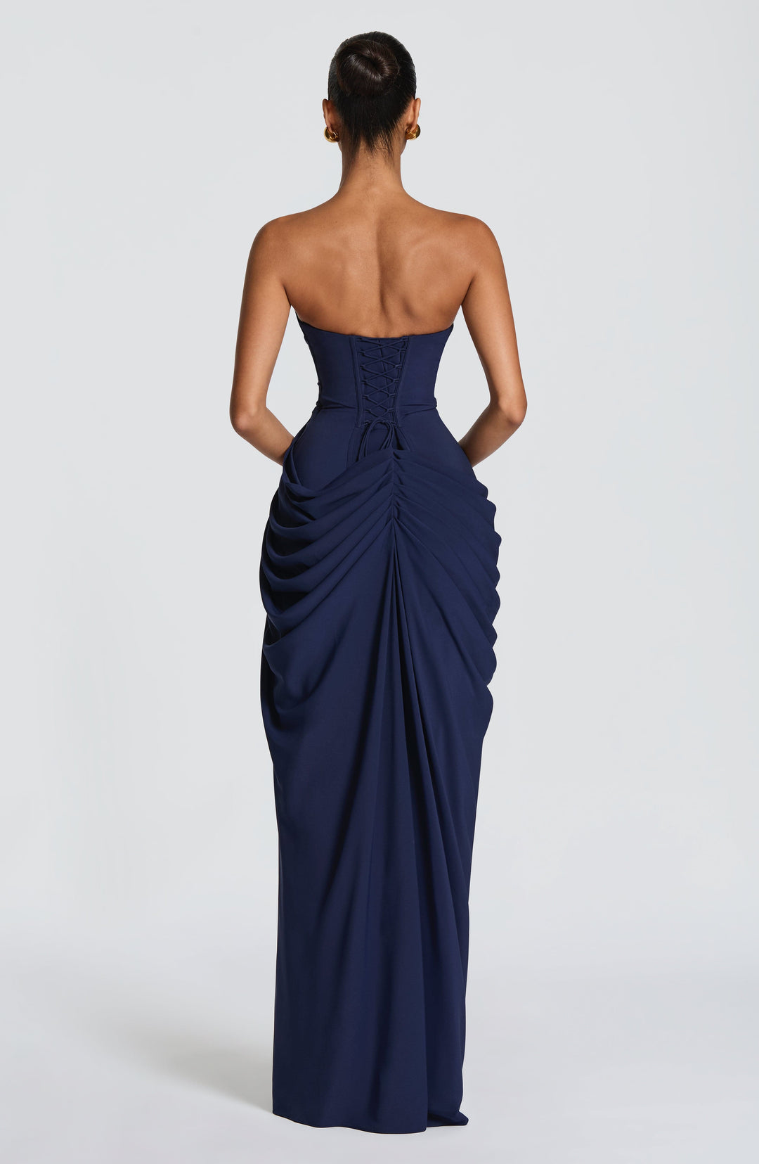 Robe Longue Bustier Fendue