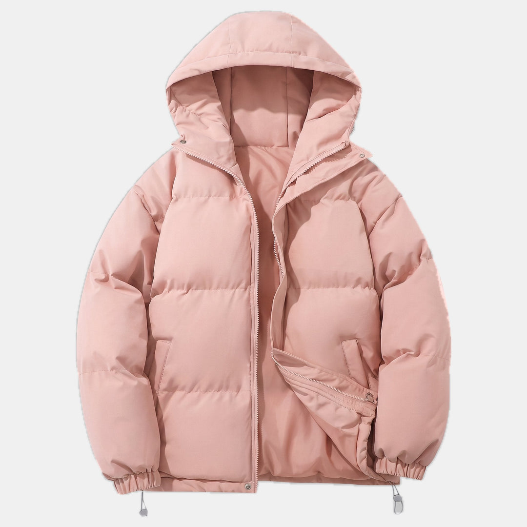 Veste Matelassée Style Urbain – Rose