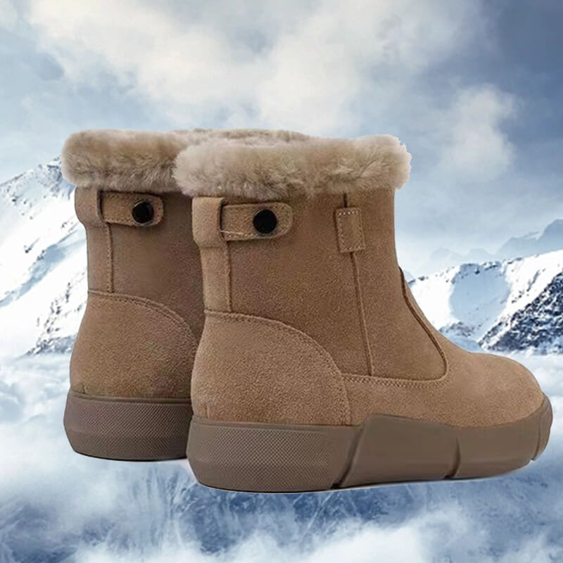 Bottines Doublées en Fourrure | Imperméables et Antidérapantes | Chaudes et Élégantes