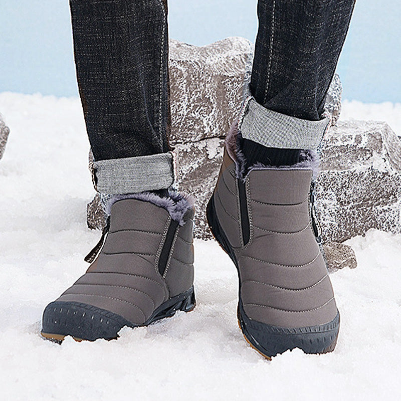 Bottines d’Hiver Fourrées | Imperméables et Antidérapantes | Plusieurs Couleurs