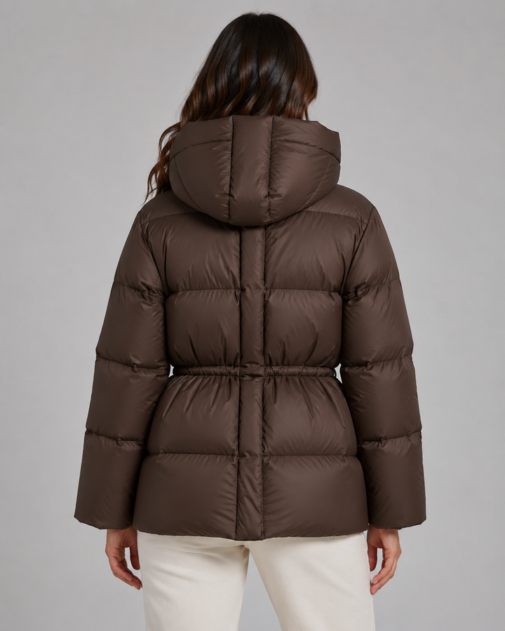 Veste Courte à Taille Cordon