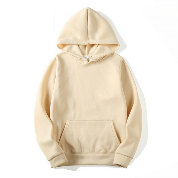 Sweat Homme Classique à Capuche – Beige