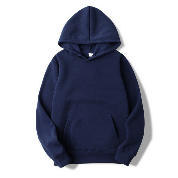 Sweat Homme Classique à Capuche – Bleu Foncé