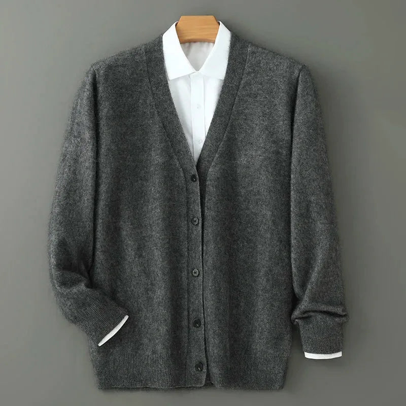 Cardigan Homme Col V Élégant