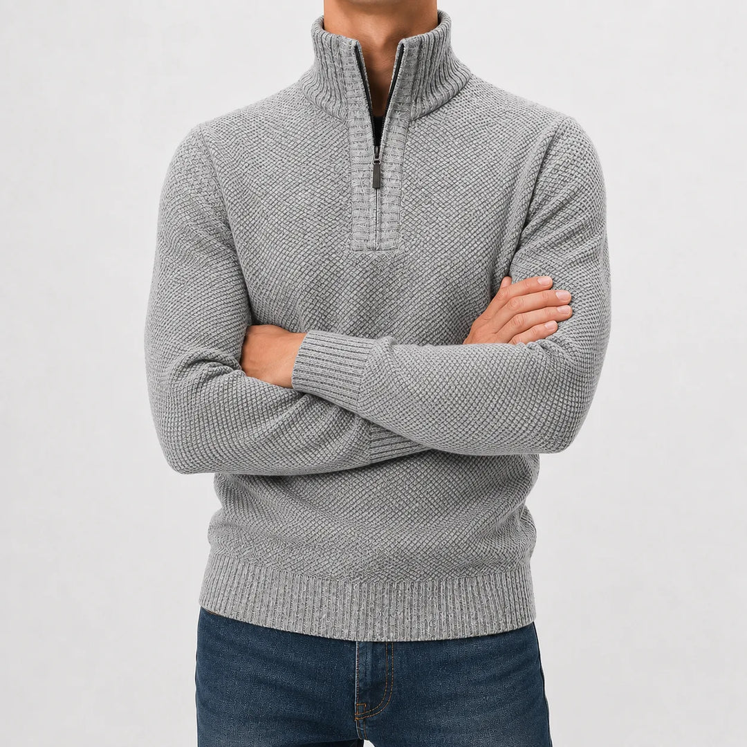 Pull Homme Essentiel Col Montant