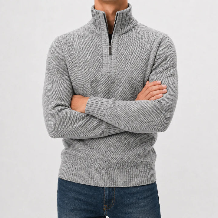 Pull Homme Essentiel Col Montant