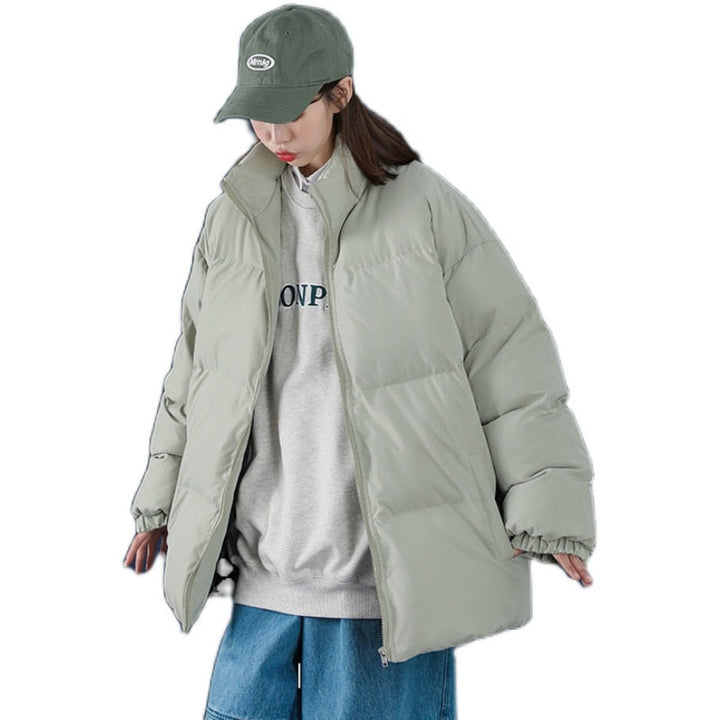 Veste Chaude à Col Montant