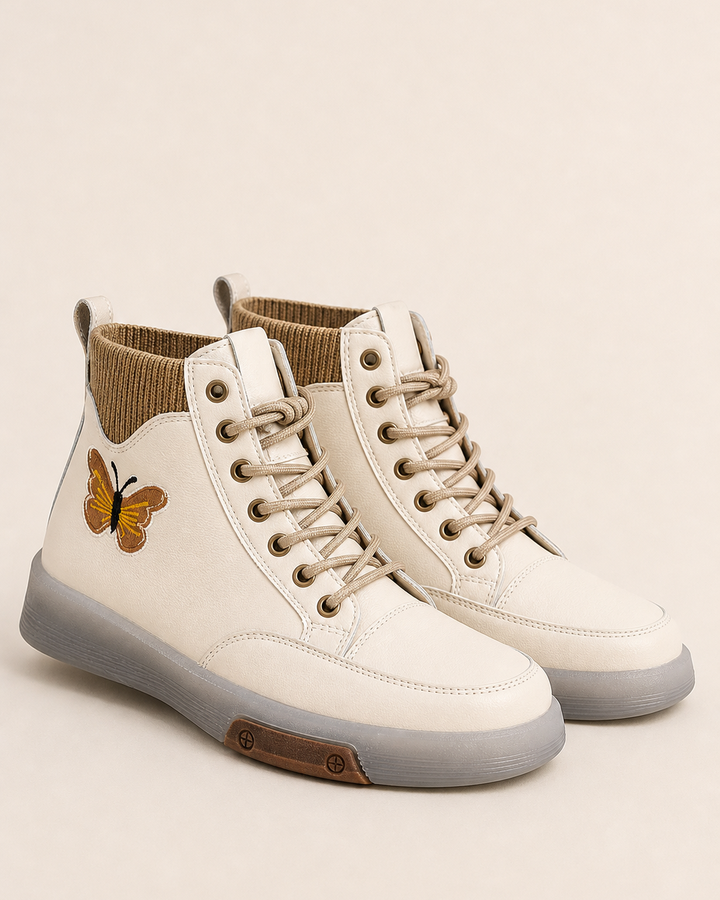 Bottines Montantes Style Urbain