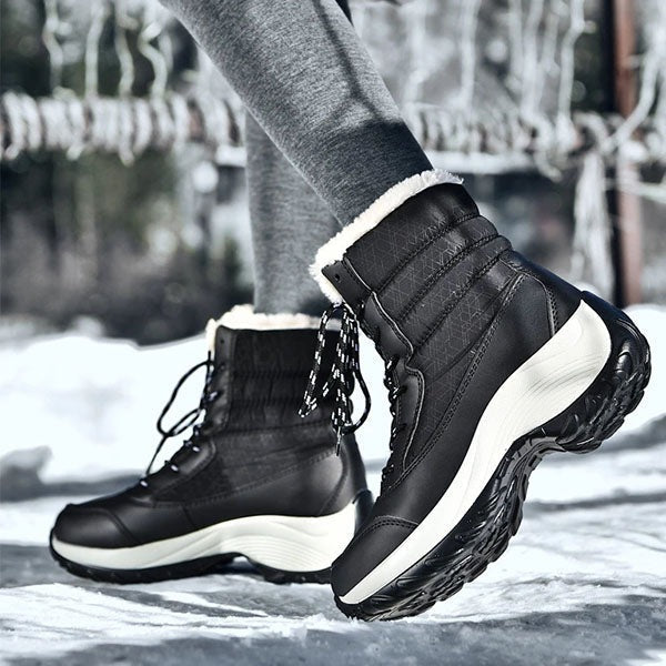 Bottines Hivernales Imperméables | Doublure Chaude | Antidérapantes