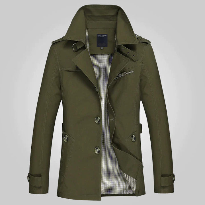 Manteau Homme de Mi-saison – Vert