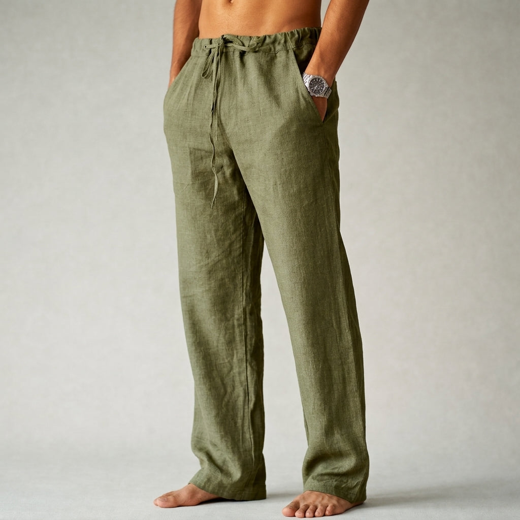 Pantalon d'Été Léger pour Homme – Vert