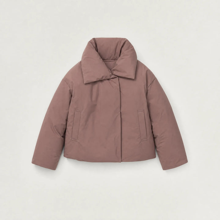 Veste ample à col enveloppant