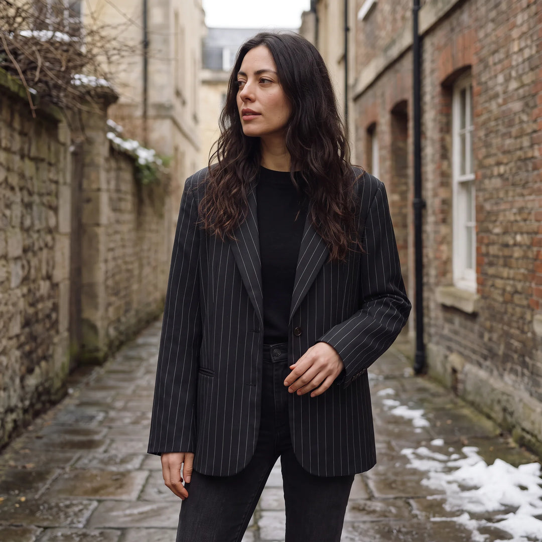 Veste blazer élégante noire