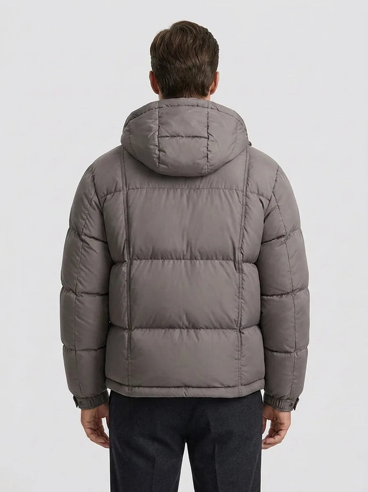Veste Bouffante à Capuche